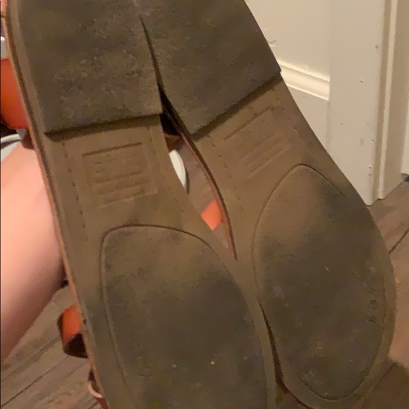 Leather American Eagle Gladiator Sandals - Picture 2 of 3